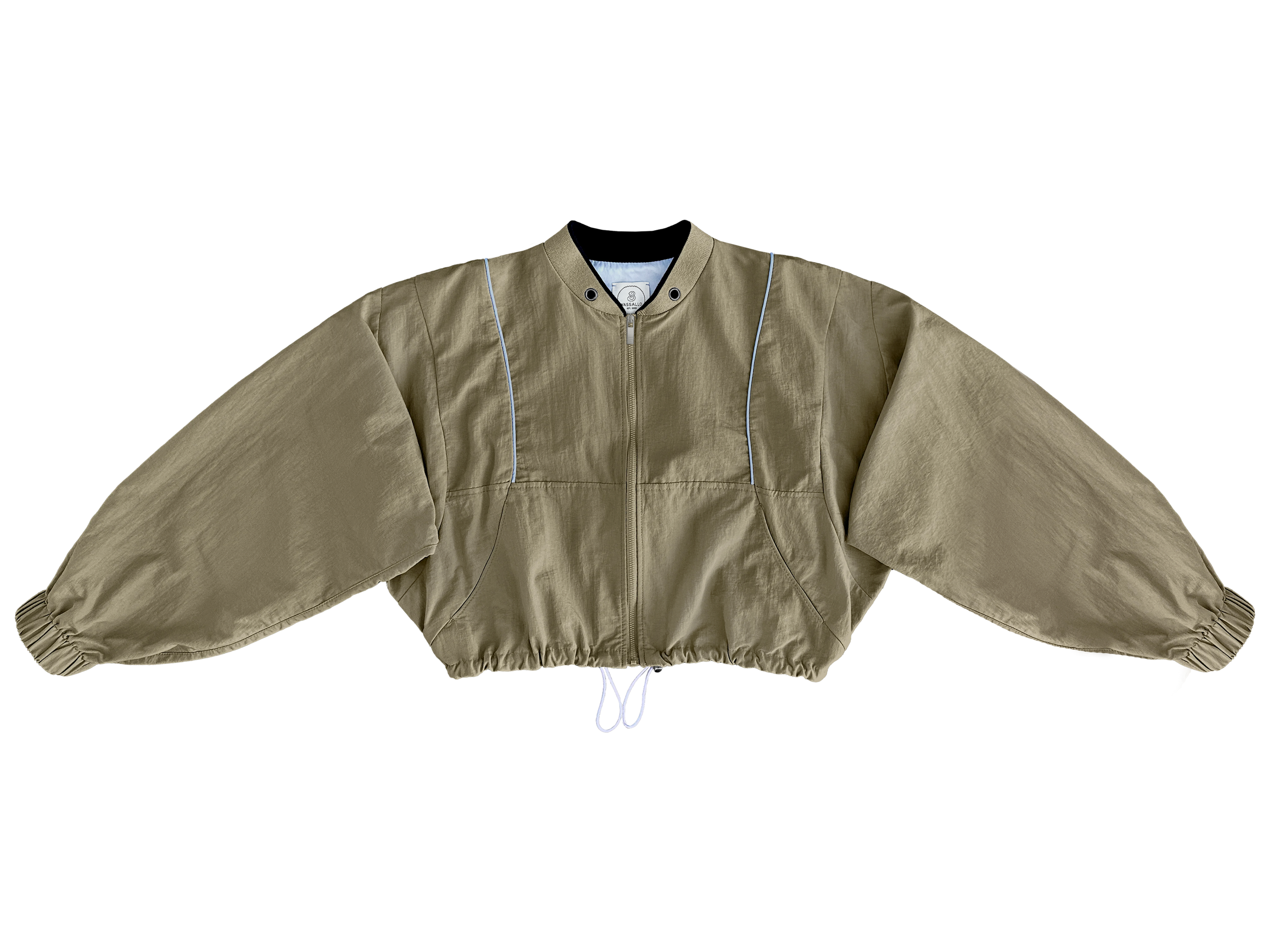 Breaker Zip Jacket - Khaki