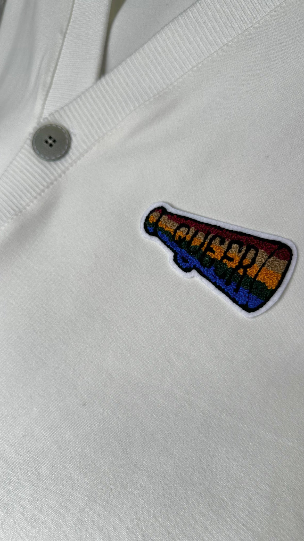 QUEER Chenille Varsity Patch - Rainbow