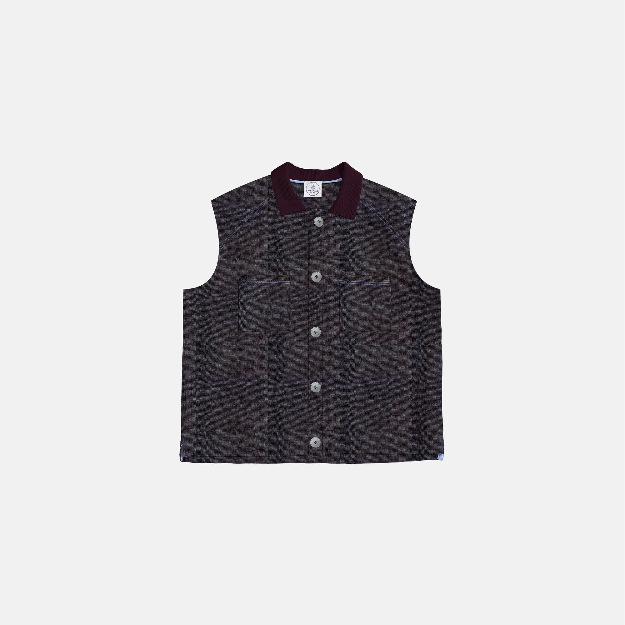 Beyond Chore Vest - Stretch Denim