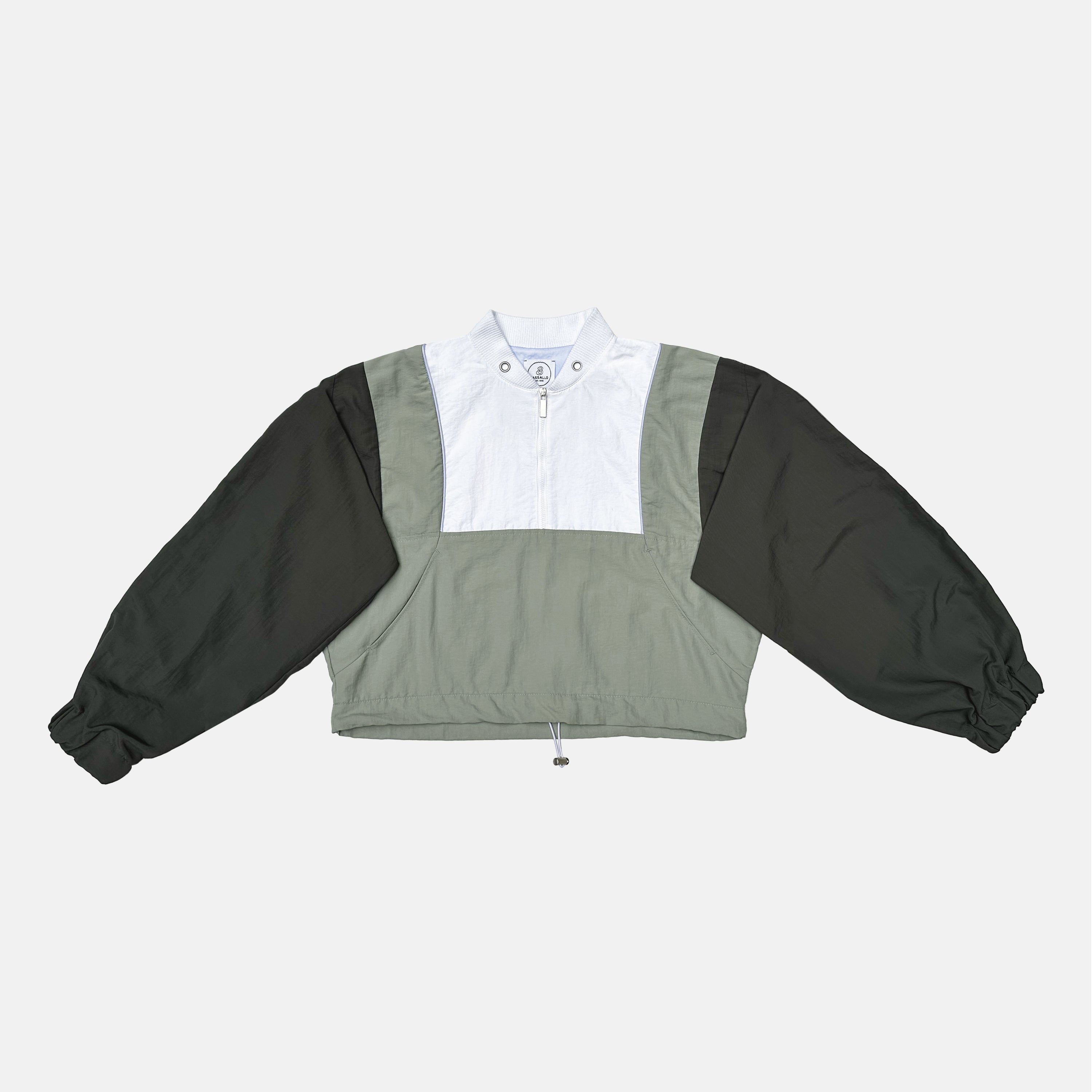 Breaker Half-Zip Jacket - Cactus Grey