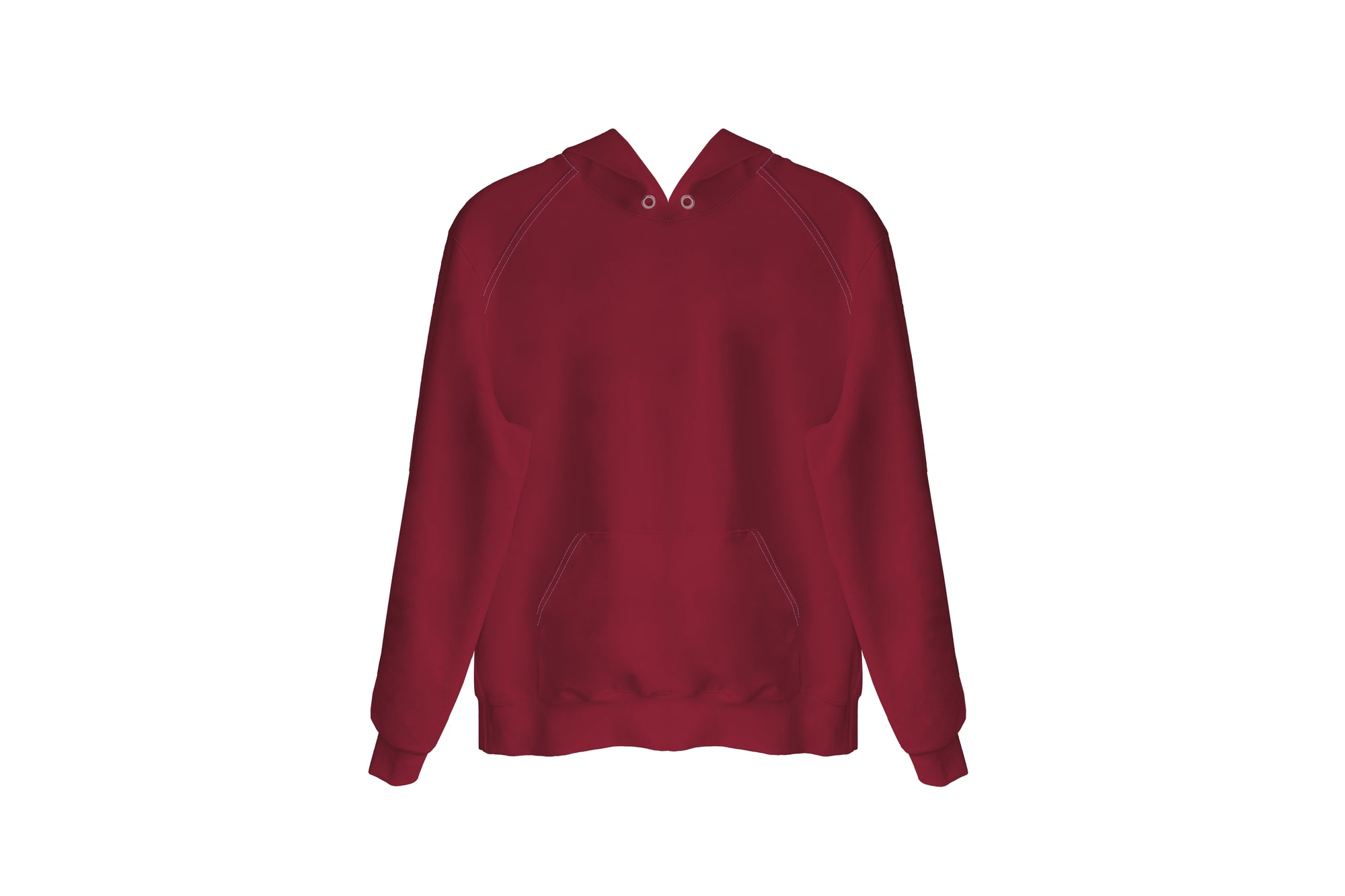 Hoodie with hidden phone pocket