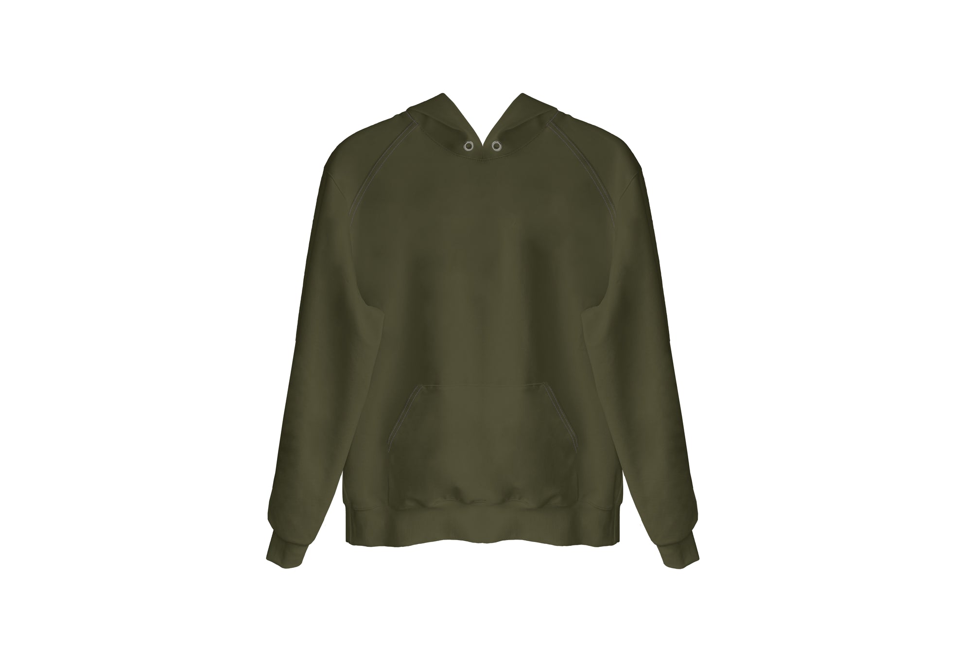 Hoodie with hidden phone pocket