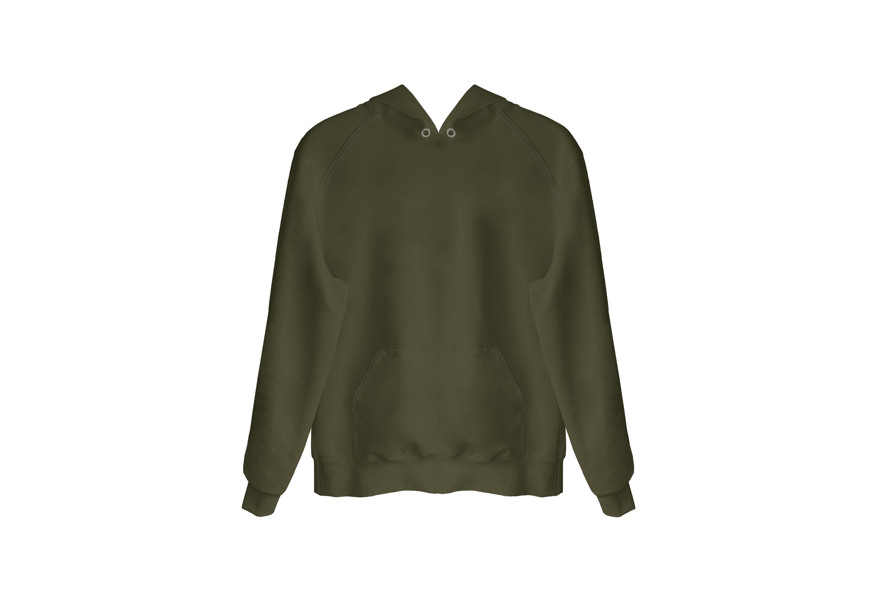 Hoodie with hidden phone pocket