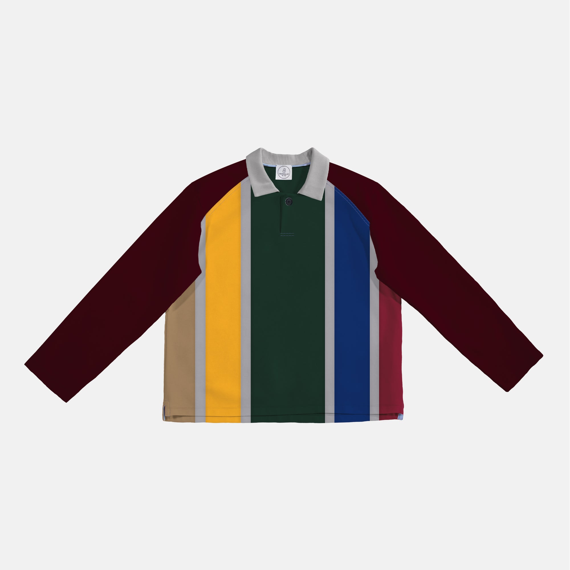 Stripe Rugby Pullover - Technicolor