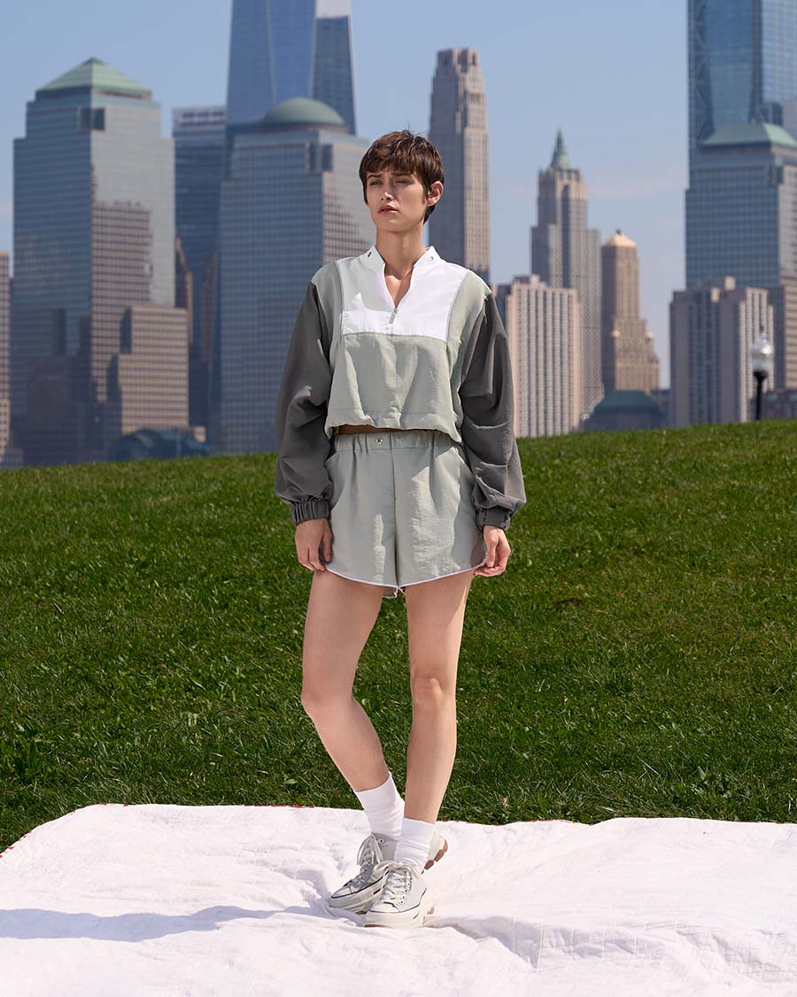 Breaker Boxer-style Shorts - Cactus Grey