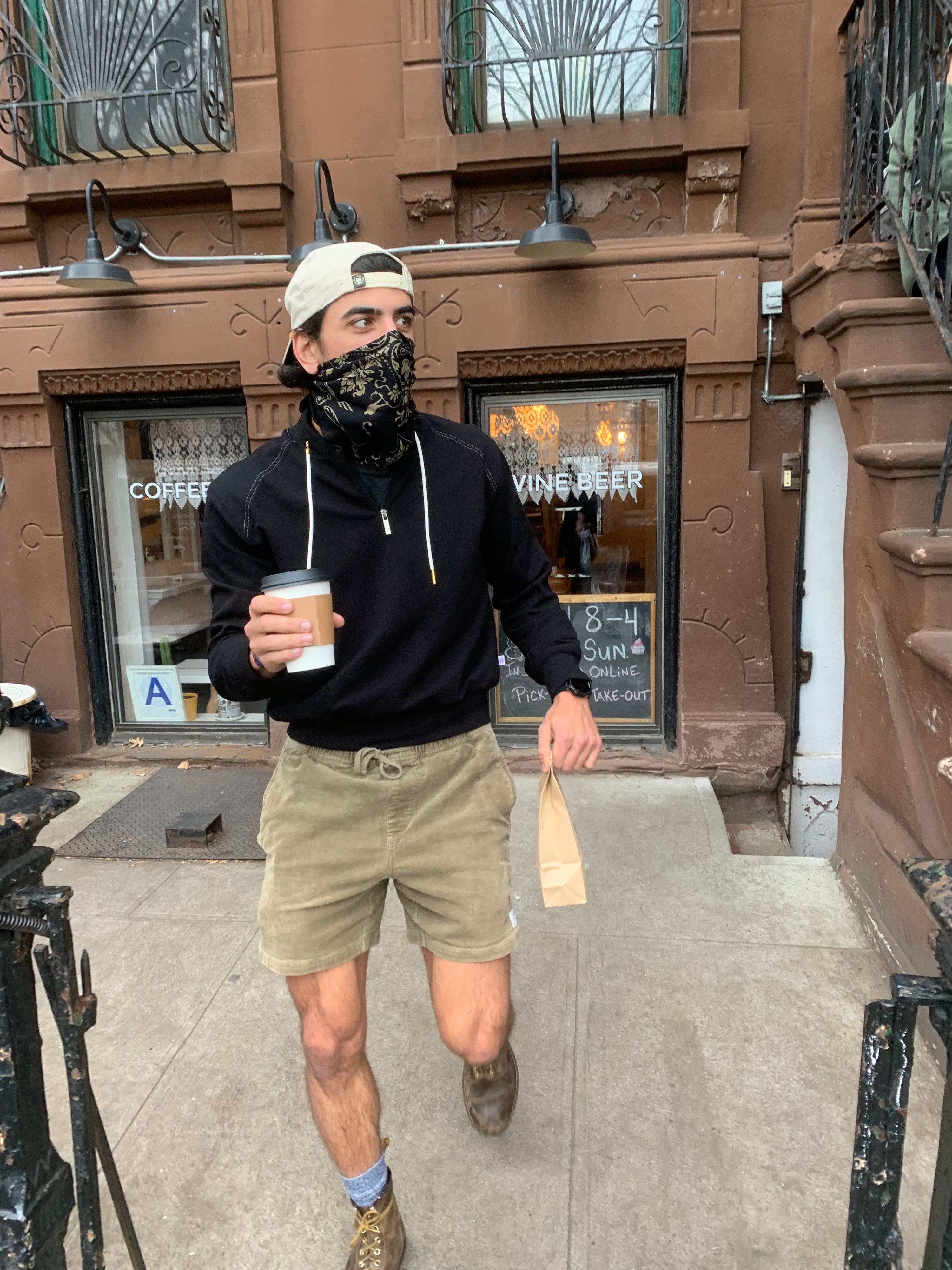 Bomber Pullover Quarter-Zip