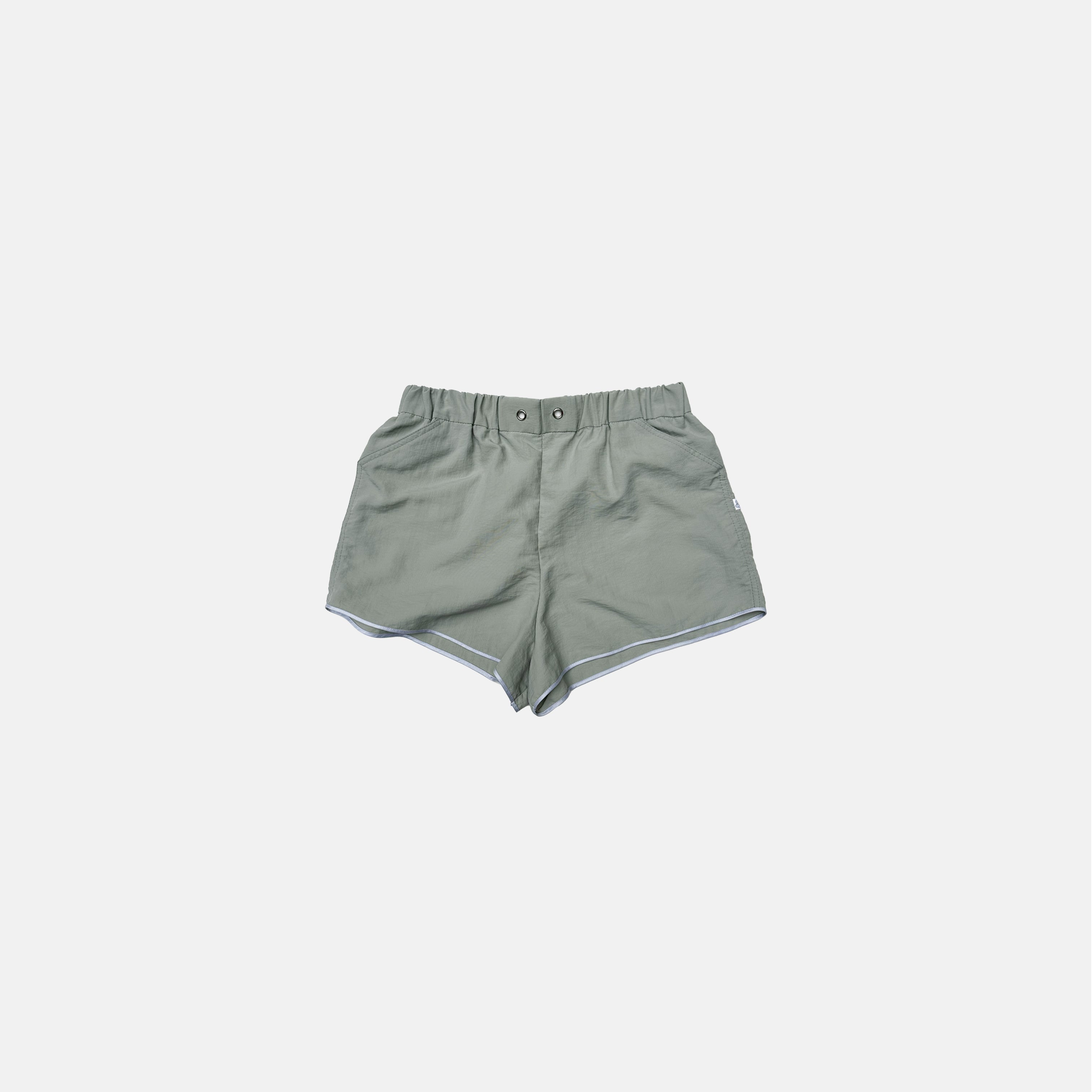 Breaker Boxer-style Shorts - Cactus Grey – Brando Vassallo