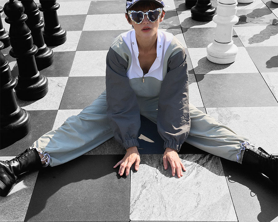 Breaker Pants - Cactus Grey